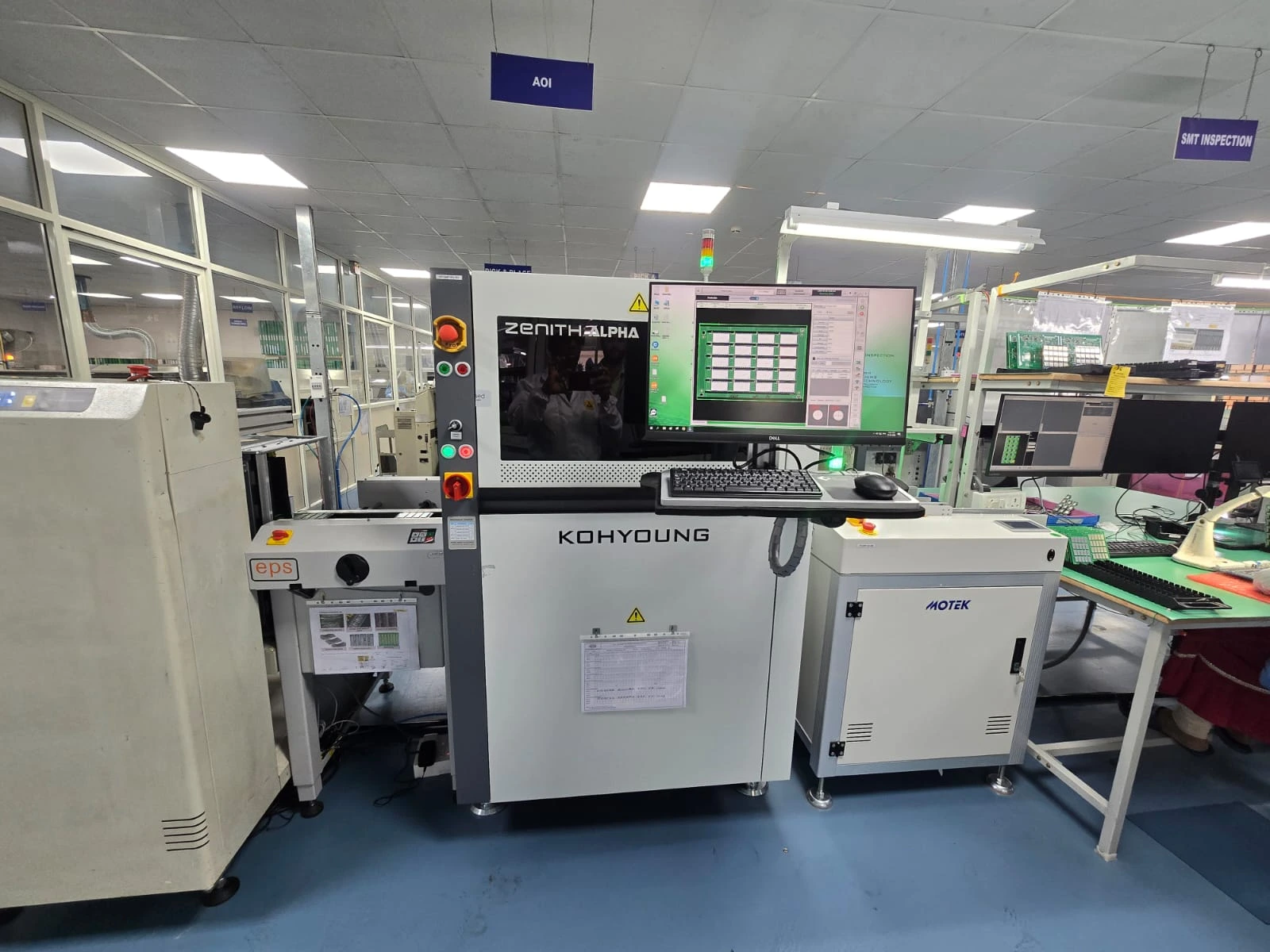 Kohyoung AOI automated optical inspection for IoT PCBA at Vishesh EMS