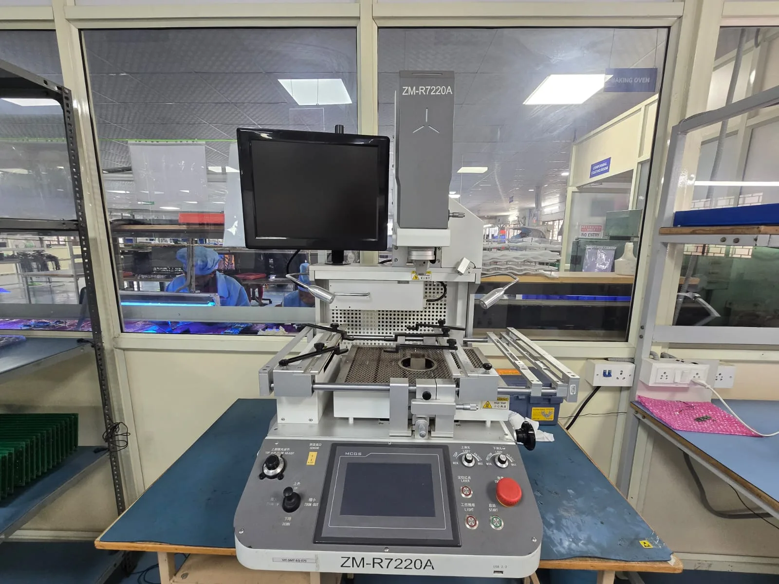 BGA rework station Vishesh Innovative Technologies Bangalore