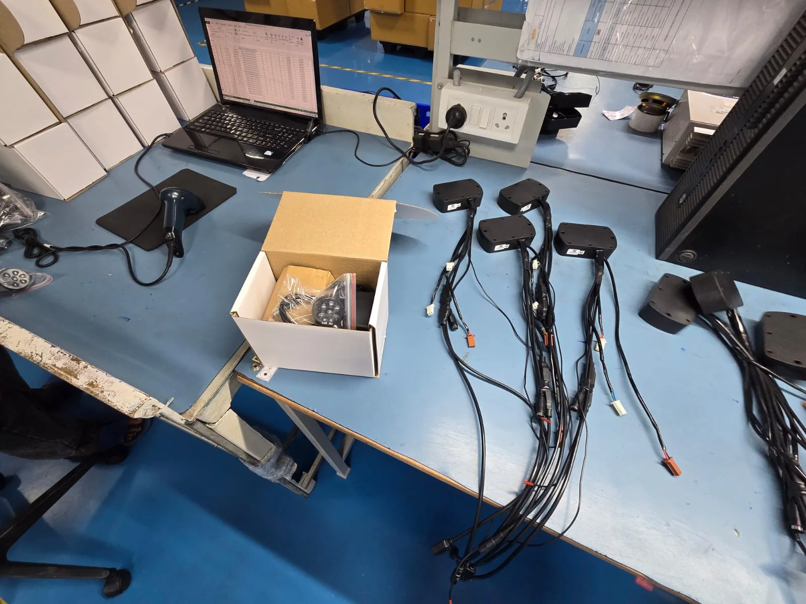 Finished electronic unit before final packing Vishesh EMS Bangalore